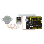 KEYESTUDIO stepper motor drive board και stepper motor KS0327, 5V, 3τμχ KEYESTUDIO stepper motor drive board και stepper motor KS0327, 5V, 3τμχ