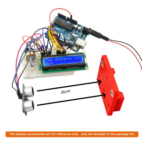 KEYESTUDIO HR-SR04 ultrasonic module KS0328, μπλε, 3τμχ KEYESTUDIO HR-SR04 ultrasonic module KS0328, μπλε, 3τμχ