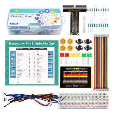 KEYESTUDIO GPIO breakout kit KS3018 για Raspberry Pi, V2.0 KEYESTUDIO GPIO breakout kit KS3018 για Raspberry Pi, V2.0