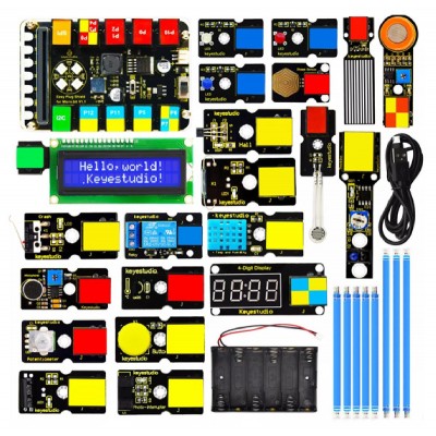 KEYESTUDIO EASY Plug super starter kit KS4021 για Micro:bit STEM KEYESTUDIO EASY Plug super starter kit KS4021 για Micro:bit STEM