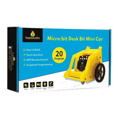 KEYESTUDIO desk bit mini car KS4026, για Micrο:bit STEM KEYESTUDIO desk bit mini car KS4026, για Micrο:bit STEM