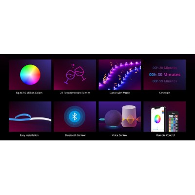 SONOFF smart LED καλωδιοταινία L2-5M, αδιάβροχη, RGB, WiFi & BT, 5m SONOFF smart LED καλωδιοταινία L2-5M, αδιάβροχη, RGB, WiFi & BT, 5m