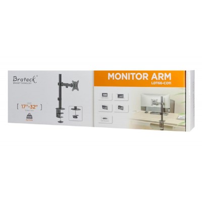 BRATECK βάση γραφείου LDT66-C011 για οθόνη 17"-32", έως 9kg BRATECK βάση γραφείου LDT66-C011 για οθόνη 17"-32", έως 9kg