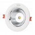 LIPER LED φωτιστικό LP-COB7B, 7W, χωνευτό, 4000K, Φ9.8, λευκό