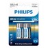 PHILIPS Ultra αλκαλικές μπαταρίες LR03E6BP/10, AAA LR03 1.5V, 6τμχ
