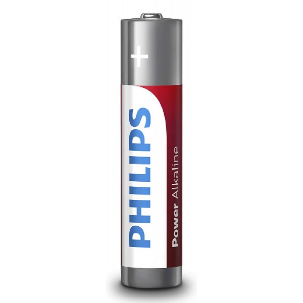 PHILIPS Power αλκαλικές μπαταρίες LR03P24P/10, AAA LR03 1.5V, 24τμχ
