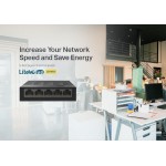 TP-LINK desktop switch LiteWave LS1005G, 5-port 10/100/1000Mbps, Ver 3.0 TP-LINK desktop switch LiteWave LS1005G, 5-port 10/100/1000Mbps, Ver 3.0
