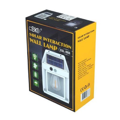 LED ηλιακό φωτιστικό τοίχου LXBK888, αισθητήρας φωτός & κίνησης, 1800mAh LED ηλιακό φωτιστικό τοίχου LXBK888, αισθητήρας φωτός & κίνησης, 1800mAh