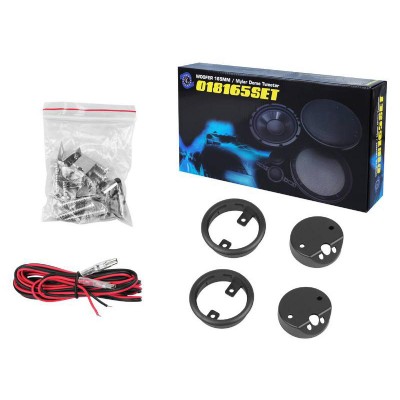 Σετ ηχεία αυτοκινήτου LXCL18165 με tweeters, 6.5", 120W, 4 Ohm Σετ ηχεία αυτοκινήτου LXCL18165 με tweeters, 6.5", 120W, 4 Ohm