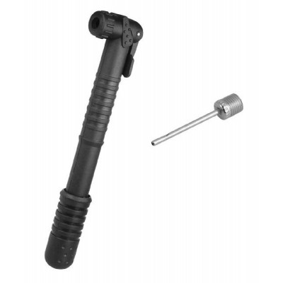 Τρόμπα χειρός ποδηλάτου LXRW1, 23.5cm, μαύρη Τρόμπα χειρός ποδηλάτου LXRW1, 23.5cm, μαύρη