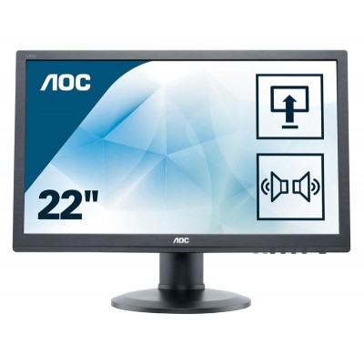 AOC used Οθόνη E2260PDA LED, 22" 1680x1050px, VGA/DVI, GA AOC used Οθόνη E2260PDA LED, 22" 1680x1050px, VGA/DVI, GA