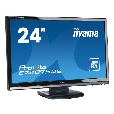 IIYAMA used οθόνη E2407HDS TN, 24" Full HD, VGA/DVI, Grade A IIYAMA used οθόνη E2407HDS TN, 24" Full HD, VGA/DVI, Grade A