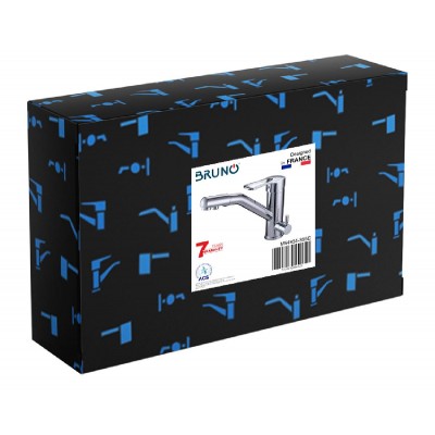 BRUNO μπαταρία πάγκου κουζίνας M54954-355C, τρίοδη, αναμεικτική, ασημί BRUNO μπαταρία πάγκου κουζίνας M54954-355C, τρίοδη, αναμεικτική, ασημί