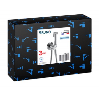 BRUNO εντοιχιζόμενη μπαταρία μπιντέ M61763, αναμεικτική, ασημί BRUNO εντοιχιζόμενη μπαταρία μπιντέ M61763, αναμεικτική, ασημί