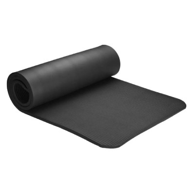Στρώμα γυμναστικής Yoga Mat MATT-0009, 1800x600x6mm, NBR, μαύρο Στρώμα γυμναστικής Yoga Mat MATT-0009, 1800x600x6mm, NBR, μαύρο