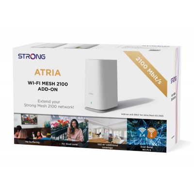 STRONG WiFi Mesh ATRIA 2100, 2100Mbps Dual Band STRONG WiFi Mesh ATRIA 2100, 2100Mbps Dual Band