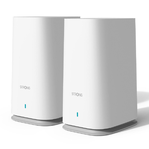 STRONG WiFi Mesh Home Kit ATRIA 2100, 2100Mbps Dual Band, 2τμχ STRONG WiFi Mesh Home Kit ATRIA 2100, 2100Mbps Dual Band, 2τμχ