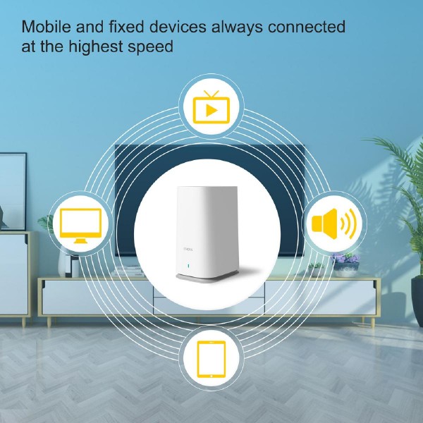 STRONG WiFi Mesh Home Kit ATRIA 2100, 2100Mbps Dual Band, 2τμχ STRONG WiFi Mesh Home Kit ATRIA 2100, 2100Mbps Dual Band, 2τμχ