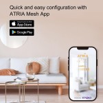 STRONG WiFi Mesh Home Kit ATRIA 2100, 2100Mbps Dual Band, 2τμχ STRONG WiFi Mesh Home Kit ATRIA 2100, 2100Mbps Dual Band, 2τμχ