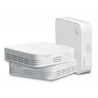 STRONG WiFi Mesh Home Kit ATRIA 1200 V2, 1200Mbps Dual Band, 3τμχ STRONG WiFi Mesh Home Kit ATRIA 1200 V2, 1200Mbps Dual Band, 3τμχ