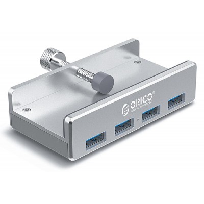 ORICO hub με κλιπ MH4PU-SV-BP, 4 ports, USB 3.0, ασημί ORICO hub με κλιπ MH4PU-SV-BP, 4 ports, USB 3.0, ασημί