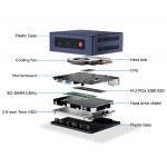 BEELINK mini PC MINI S12, Intel CPU N95, 8GB, 256GB SSD, Windows 11 Pro BEELINK mini PC MINI S12, Intel CPU N95, 8GB, 256GB SSD, Windows 11 Pro