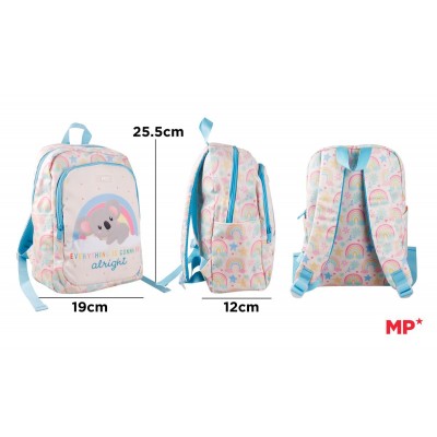 MP παιδική τσάντα πλάτης Koala MO111-02, 5.5L, πολύχρωμη MP παιδική τσάντα πλάτης Koala MO111-02, 5.5L, πολύχρωμη