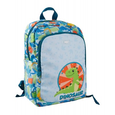 MP παιδική τσάντα πλάτης Dinosaur MO111-04, 5.5L, πολύχρωμη MP παιδική τσάντα πλάτης Dinosaur MO111-04, 5.5L, πολύχρωμη