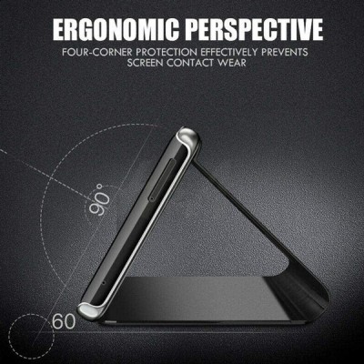 POWERTECH θήκη Clear view MOB-1599 για Xiaomi Mi 9, μαύρο POWERTECH θήκη Clear view MOB-1599 για Xiaomi Mi 9, μαύρο