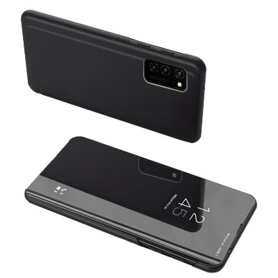 POWERTECH θήκη Clear View MOB-1642 για Samsung A72 5G, μαύρη POWERTECH θήκη Clear View MOB-1642 για Samsung A72 5G, μαύρη