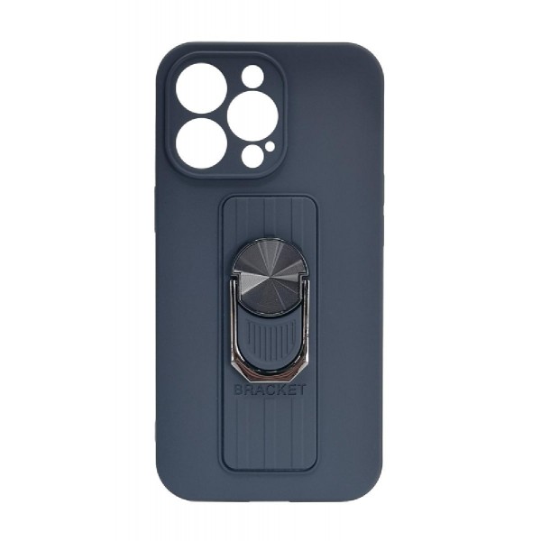 POWERTECH θήκη Ring MOB-1679 για iPhone 13 Pro, μπλε POWERTECH θήκη Ring MOB-1679 για iPhone 13 Pro, μπλε