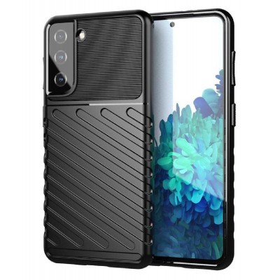 POWERTECH Θήκη Thunder MOB-1734 για Samsung S22, μαύρη POWERTECH Θήκη Thunder MOB-1734 για Samsung S22, μαύρη