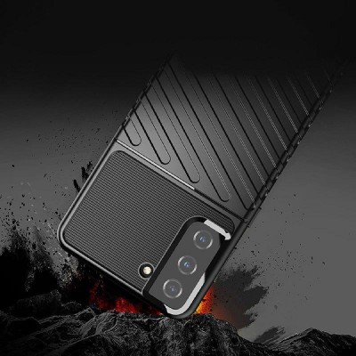 POWERTECH Θήκη Thunder MOB-1735 για Samsung S22 Plus, μαύρη POWERTECH Θήκη Thunder MOB-1735 για Samsung S22 Plus, μαύρη