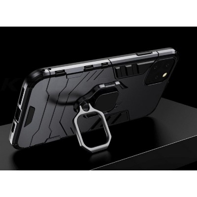 POWERTECH Θήκη Ring Armor MOB-1747 για iPhone 14 Plus, μαύρη POWERTECH Θήκη Ring Armor MOB-1747 για iPhone 14 Plus, μαύρη