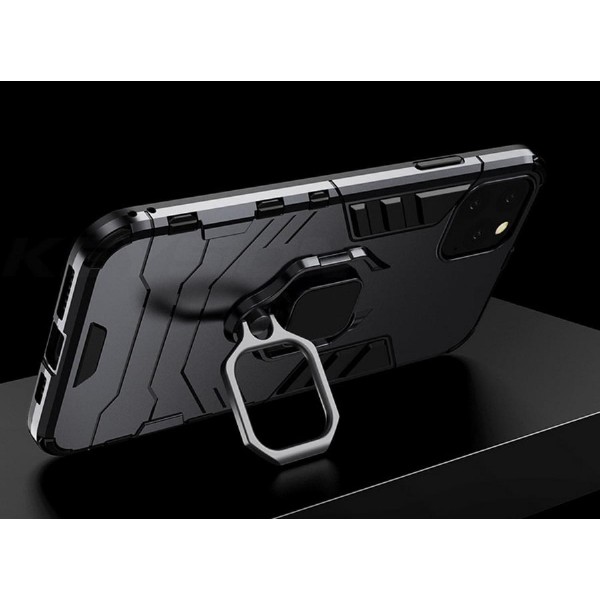 POWERTECH Θήκη Ring Armor MOB-1748 για iPhone 14 Pro, μαύρη POWERTECH Θήκη Ring Armor MOB-1748 για iPhone 14 Pro, μαύρη