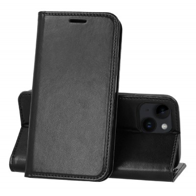 POWERTECH θήκη Magnet Elite MOB-1817 για iPhone 14, μαύρη POWERTECH θήκη Magnet Elite MOB-1817 για iPhone 14, μαύρη