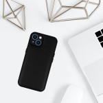 POWERTECH θήκη Leather 3D MOB-1869 για iPhone 14, μαύρη POWERTECH θήκη Leather 3D MOB-1869 για iPhone 14, μαύρη