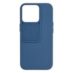 POWERTECH Θήκη Camshield Soft MOB-1885 για iPhone 15 Pro, μπλε POWERTECH Θήκη Camshield Soft MOB-1885 για iPhone 15 Pro, μπλε