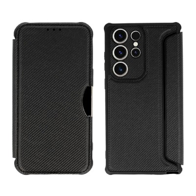 POWERTECH θήκη Razor Carbon MOB-1908 για Samsung Galaxy S23 Ultra, μαύρη POWERTECH θήκη Razor Carbon MOB-1908 για Samsung Galaxy S23 Ultra, μαύρη