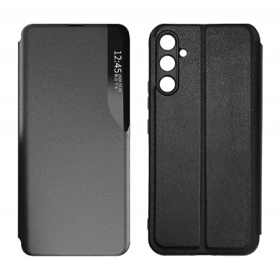 POWERTECH θήκη Smart view MOB-1915 για Samsung A24, μαύρη POWERTECH θήκη Smart view MOB-1915 για Samsung A24, μαύρη