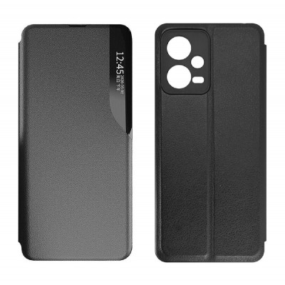 POWERTECH θήκη Smart view MOB-1918 για Xiaomi Note 12 5G/Poco X5, μαύρη POWERTECH θήκη Smart view MOB-1918 για Xiaomi Note 12 5G/Poco X5, μαύρη