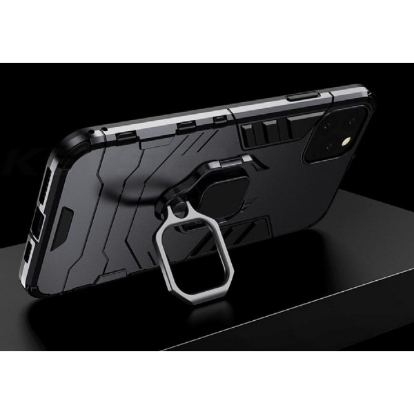 POWERTECH θήκη Ring Armor MOB-1920 για Samsung Galaxy A24, μαύρη POWERTECH θήκη Ring Armor MOB-1920 για Samsung Galaxy A24, μαύρη