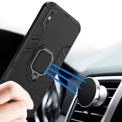 POWERTECH θήκη Ring Armor MOB-1920 για Samsung Galaxy A24, μαύρη POWERTECH θήκη Ring Armor MOB-1920 για Samsung Galaxy A24, μαύρη