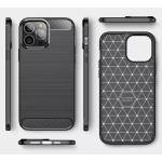 POWERTECH θήκη Carbon MOB-1930 για iPhone 15 Pro Max, μαύρη POWERTECH θήκη Carbon MOB-1930 για iPhone 15 Pro Max, μαύρη