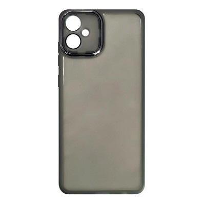 POWERTECH θήκη Protective Lens MOB-1960 για Samsung A05, διάφανη-μαύρη POWERTECH θήκη Protective Lens MOB-1960 για Samsung A05, διάφανη-μαύρη