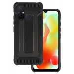 POWERTECH θήκη Armor Carbon MOB-1966 για Xiaomi Redmi 12C/11A, μαύρη POWERTECH θήκη Armor Carbon MOB-1966 για Xiaomi Redmi 12C/11A, μαύρη