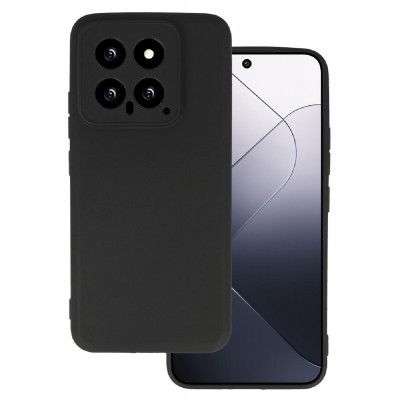 POWERTECH θήκη MATT MOB-1972 για Xiaomi 14, μαύρη POWERTECH θήκη MATT MOB-1972 για Xiaomi 14, μαύρη
