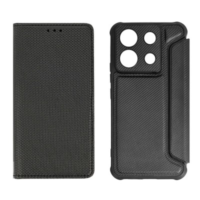 POWERTECH θήκη Razor Carbon MOB-1979 για Xiaomi Redmi Note 13 Pro 5G, μαύρη POWERTECH θήκη Razor Carbon MOB-1979 για Xiaomi Redmi Note 13 Pro 5G, μαύρη