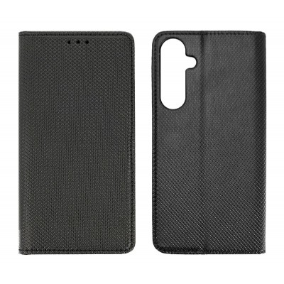 POWERTECH θήκη Smart Book Magnet MOB-1982 για Samsung Galaxy A15 4G/5G, μαύρη POWERTECH θήκη Smart Book Magnet MOB-1982 για Samsung Galaxy A15 4G/5G, μαύρη