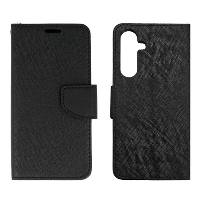 POWERTECH θήκη Fancy MOB-1994 για Samsung Galaxy S24, μαύρη POWERTECH θήκη Fancy MOB-1994 για Samsung Galaxy S24, μαύρη